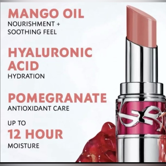 YSL NIB 3Pc Trousse Pouch, Candy Glaze Lipstick & Sample Y Parfum spray - Picture 4 of 14